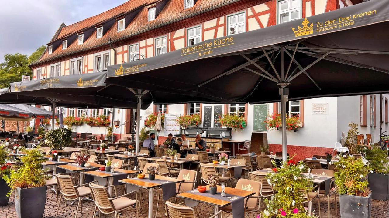 Hotel Zu Den Drei Kronen Seligenstadt Εξωτερικό φωτογραφία