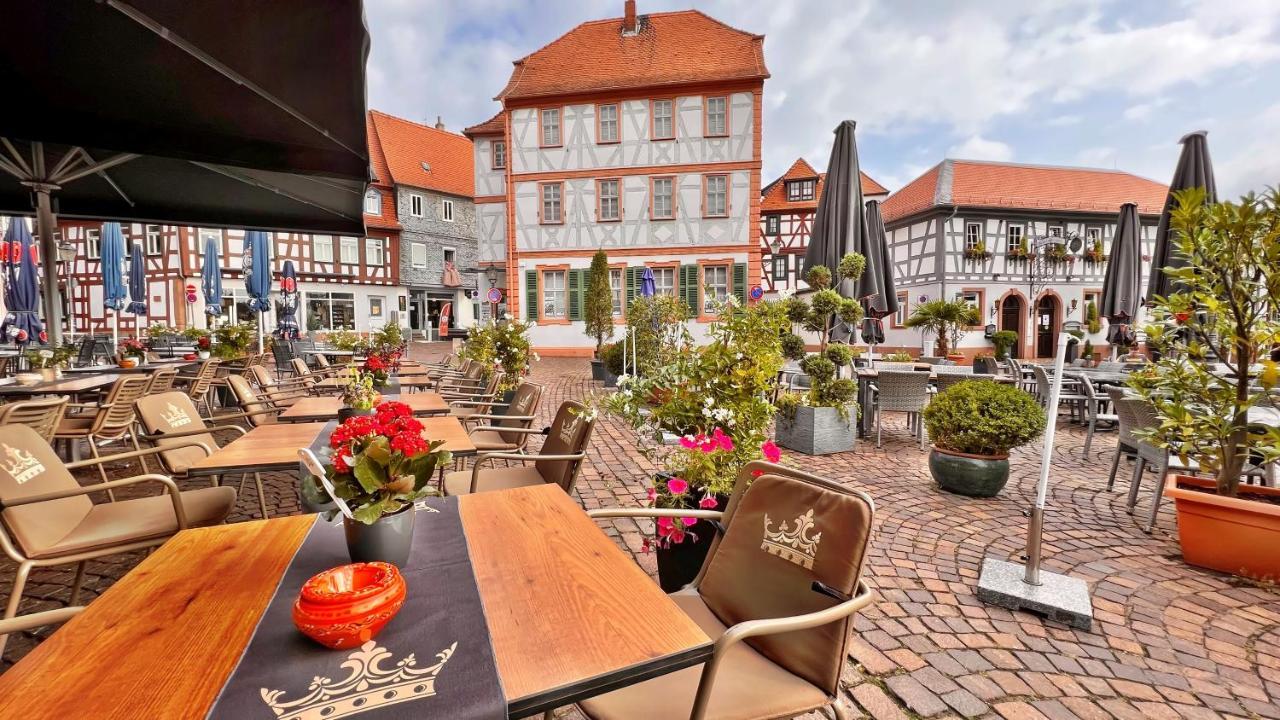 Hotel Zu Den Drei Kronen Seligenstadt Εξωτερικό φωτογραφία
